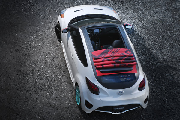 2012 Hyundai Veloster C3 Roll Top