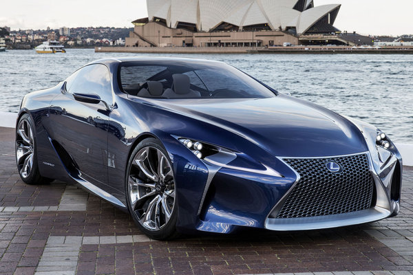 2012 Lexus LF-LC Blue