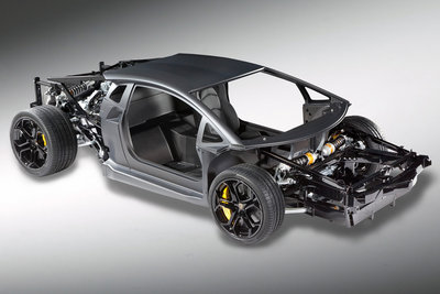 2012 Lamborghini V12 super sports car