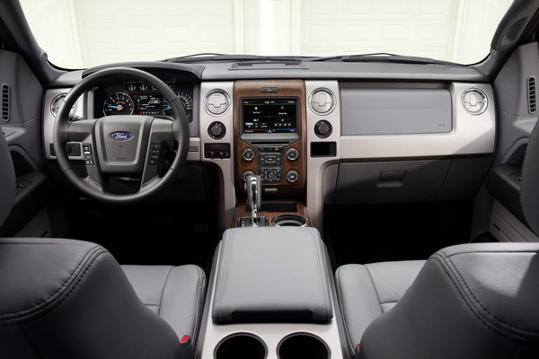 2013 Ford F-150 Lariat Crew Cab Interior