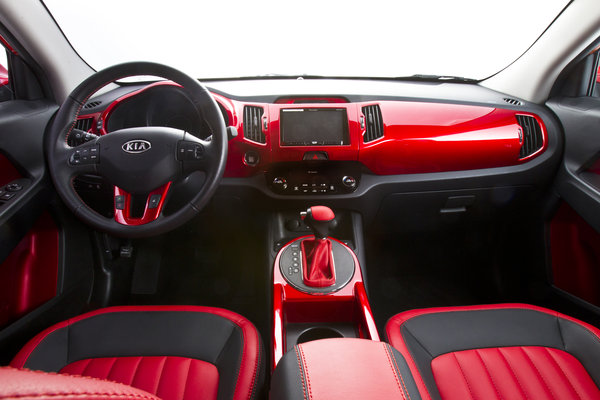 2013 Kia Wonder Woman-Inspired Sportage Interior