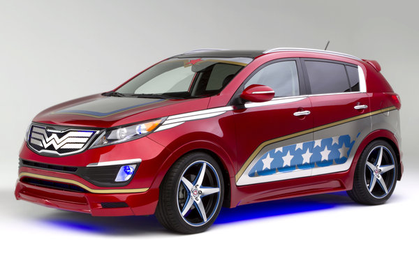 2013 Kia Wonder Woman-Inspired Sportage