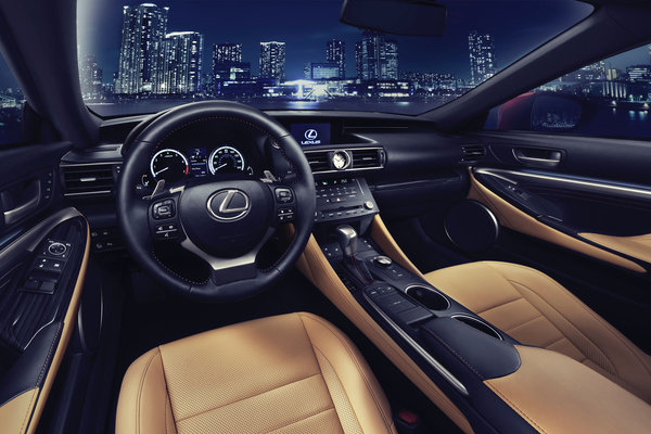 2015 Lexus RC Interior