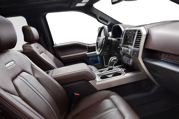 2015 Ford F-150 Crew Cab Interior