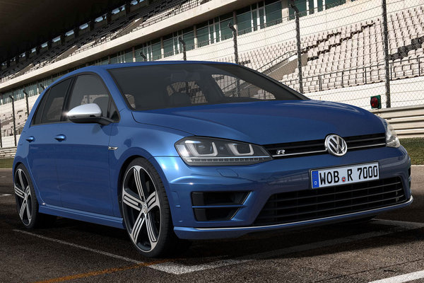 2015 Volkswagen Golf R 5d