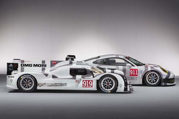 2014 Porsche 919 Hybrid and 911 RSR