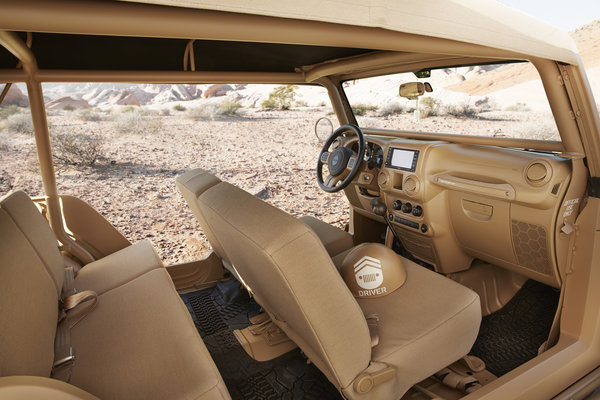 2015 Jeep Staff Car Interior