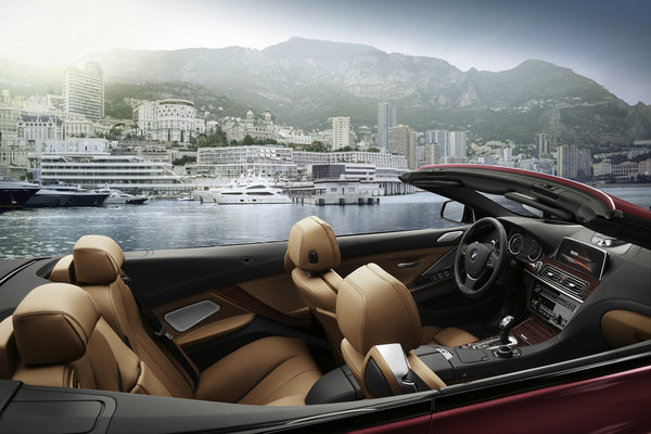 2016 BMW 6-Series Convertible Interior