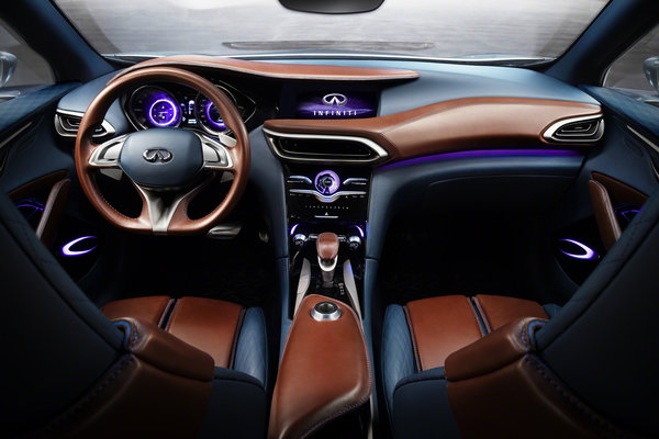 2015 Infiniti QX30 Interior