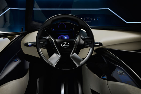 2015 Lexus LF-SA Instrumentation