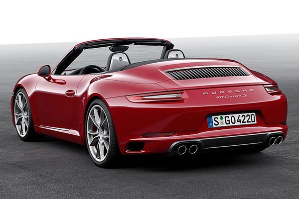 2017 Porsche Carrera convertible