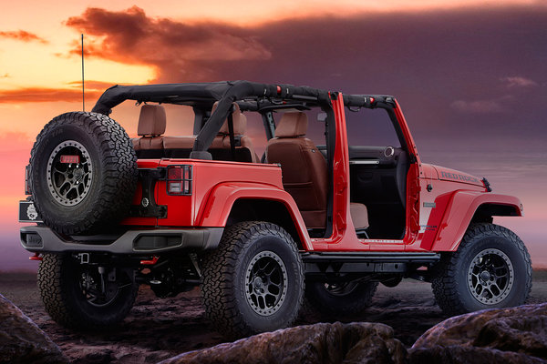 2015 Jeep Wrangler Red Rock