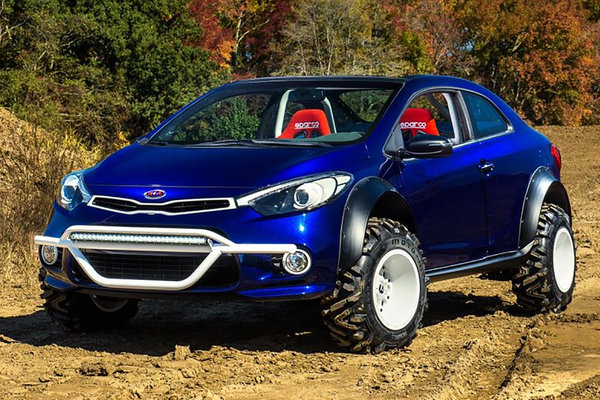 2015 Kia Forte Koup Mud Bogger