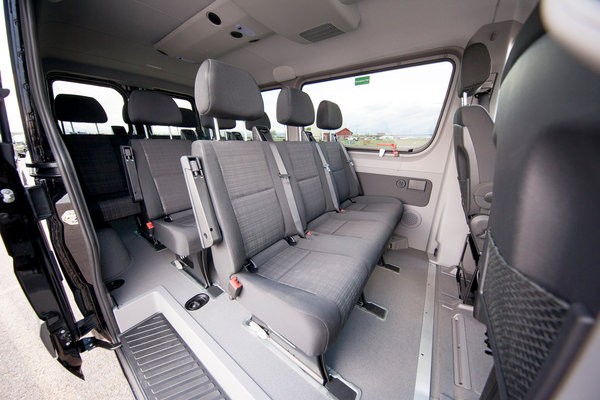 2015 Mercedes-Benz Sprinter passenger van Interior