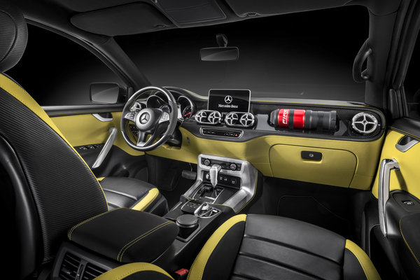 2016 Mercedes-Benz X-Class powerful adventurer Interior