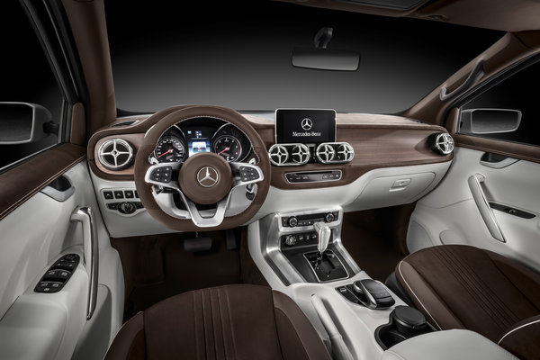 2016 Mercedes-Benz X-Class stylish explorer Interior