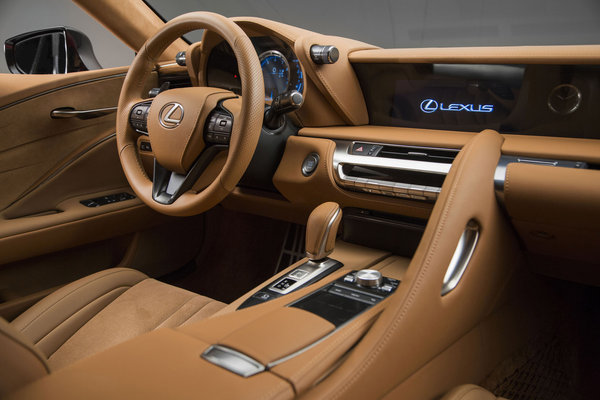 2017 Lexus LC 500 Interior