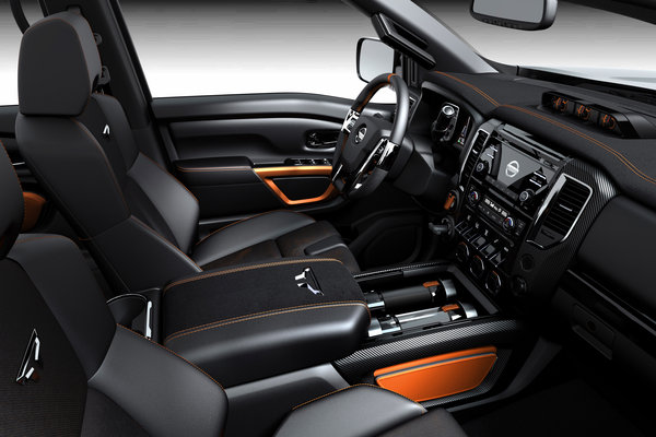 2016 Nissan Titan Warrior Interior