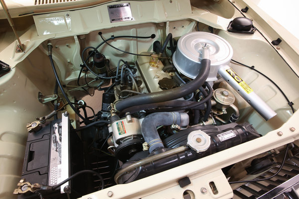 1969 Toyota Corolla 2d sedan Engine