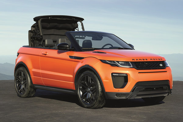 2017 Land Rover Range Rover Evoque convertible