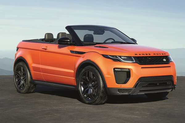 2017 Land Rover Range Rover Evoque convertible