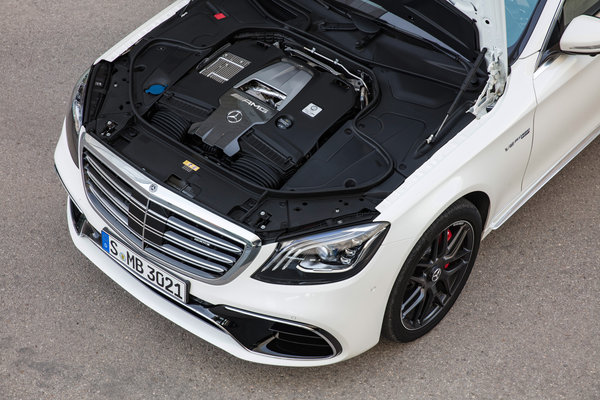 2018 Mercedes-Benz AMG S63 Sedan Engine