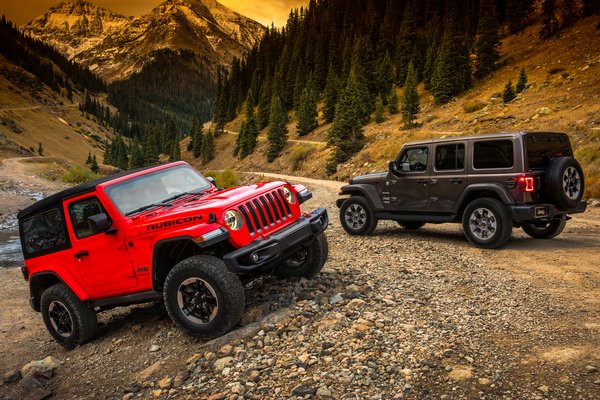 2018 Jeep Wrangler and Wrangler Unlimited