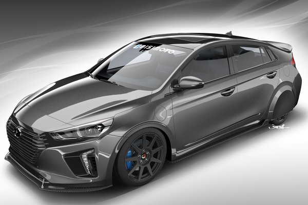 2017 Hyundai HyperEconiq Ioniq by Bisimoto Engineering