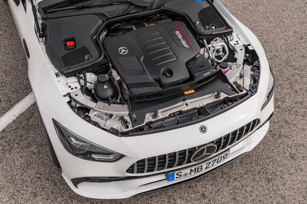 2019 Mercedes-Benz AMG GT 53 4-door Engine