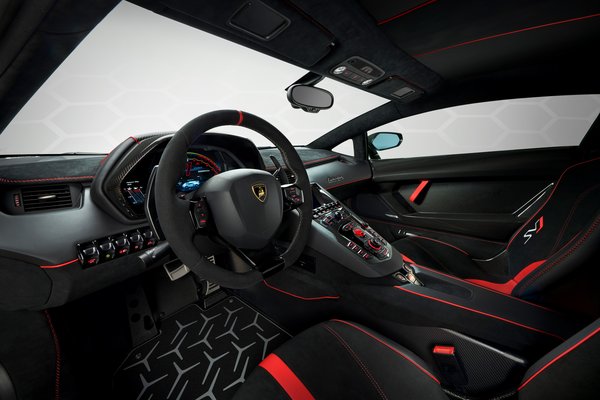 2019 Lamborghini Aventador SVJ Interior