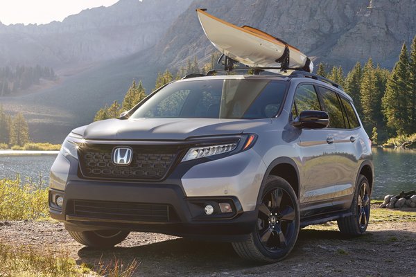 2019 Honda Passport with optional accessories