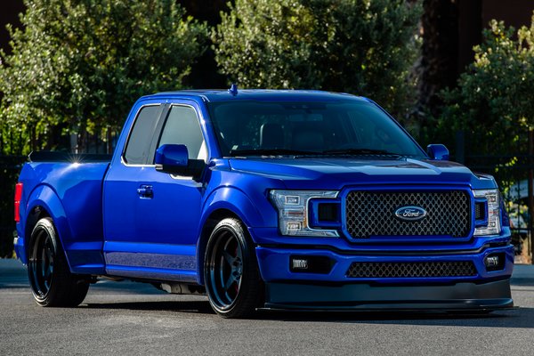 2018 Ford F-150 Lariat Sport by ZB Customs and Kurt Busch