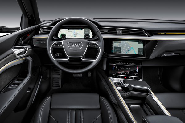 2019 Audi e-tron SUV Instrumentation