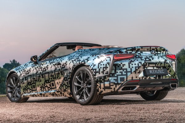 2019 Lexus LC Convertible prototype