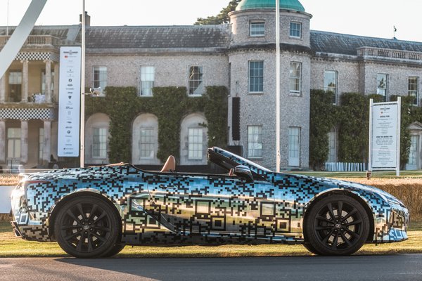 2019 Lexus LC Convertible prototype