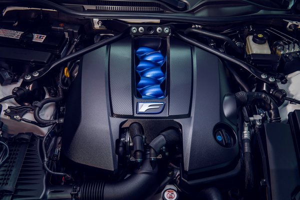 2020 Lexus RC F Track Edition Engine