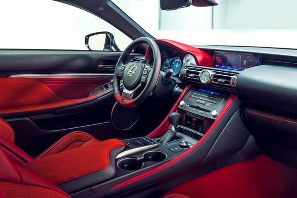 2020 Lexus RC F Track Edition Interior