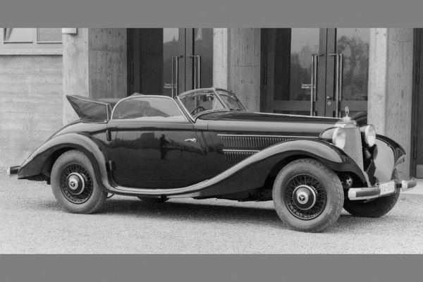 1938 Mercedes-Benz 320n combination coupe