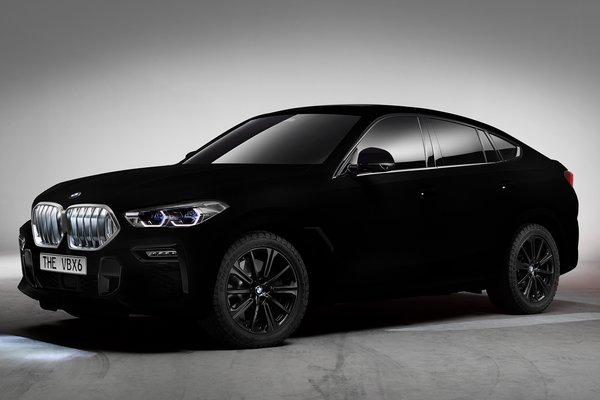 2019 BMW X6 in Vantablack