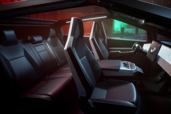 2019 Tesla Cybertruck Interior