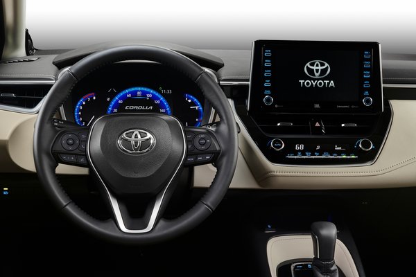2020 Toyota Corolla sedan Instrumentation