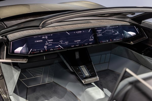 2021 Audi Skysphere Instrumentation