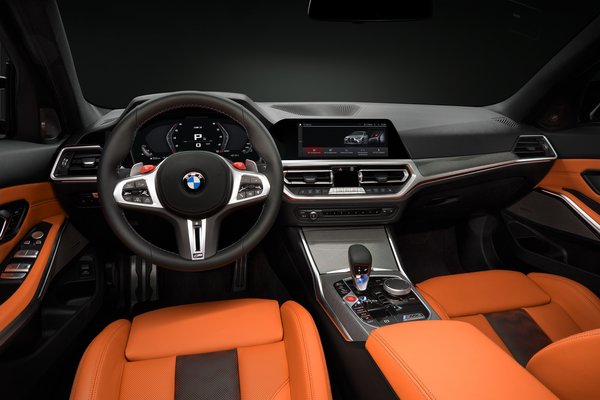 2021 BMW 3-Series M3 Competition Sedan Interior