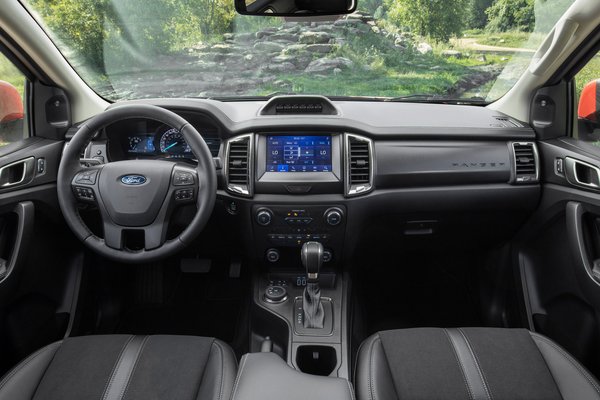 2021 Ford Ranger SuperCrew Tremor Lariat Interior