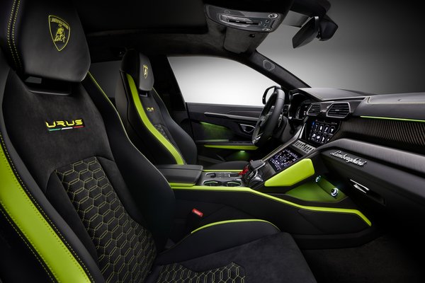 2021 Lamborghini Urus Graphite Capsule Interior