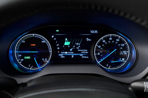 2021 Toyota Venza Instrumentation