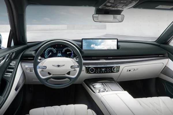 2022 Genesis G80 electrified Interior