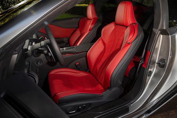 2022 Lexus LC 500h Interior