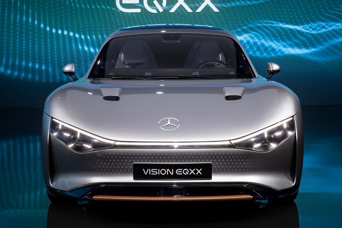 Mercedes Vision EQS 2022