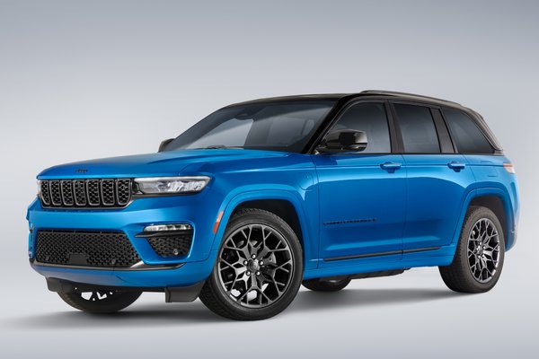 2022 Jeep Grand Cherokee 4xe High Altitude in Hydro Blue